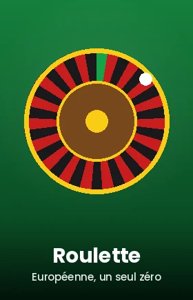 Roulette européenne sur Bet360